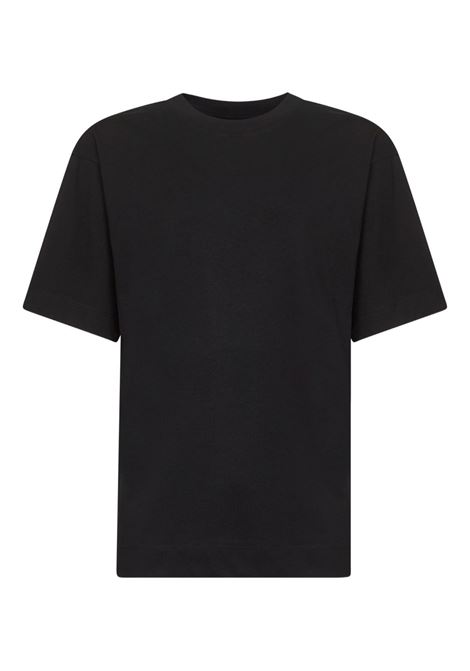 t-shirt heli uomo nera DRIES VAN NOTEN | 252-021111-2603900